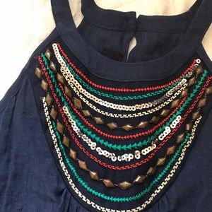 High neck tank
